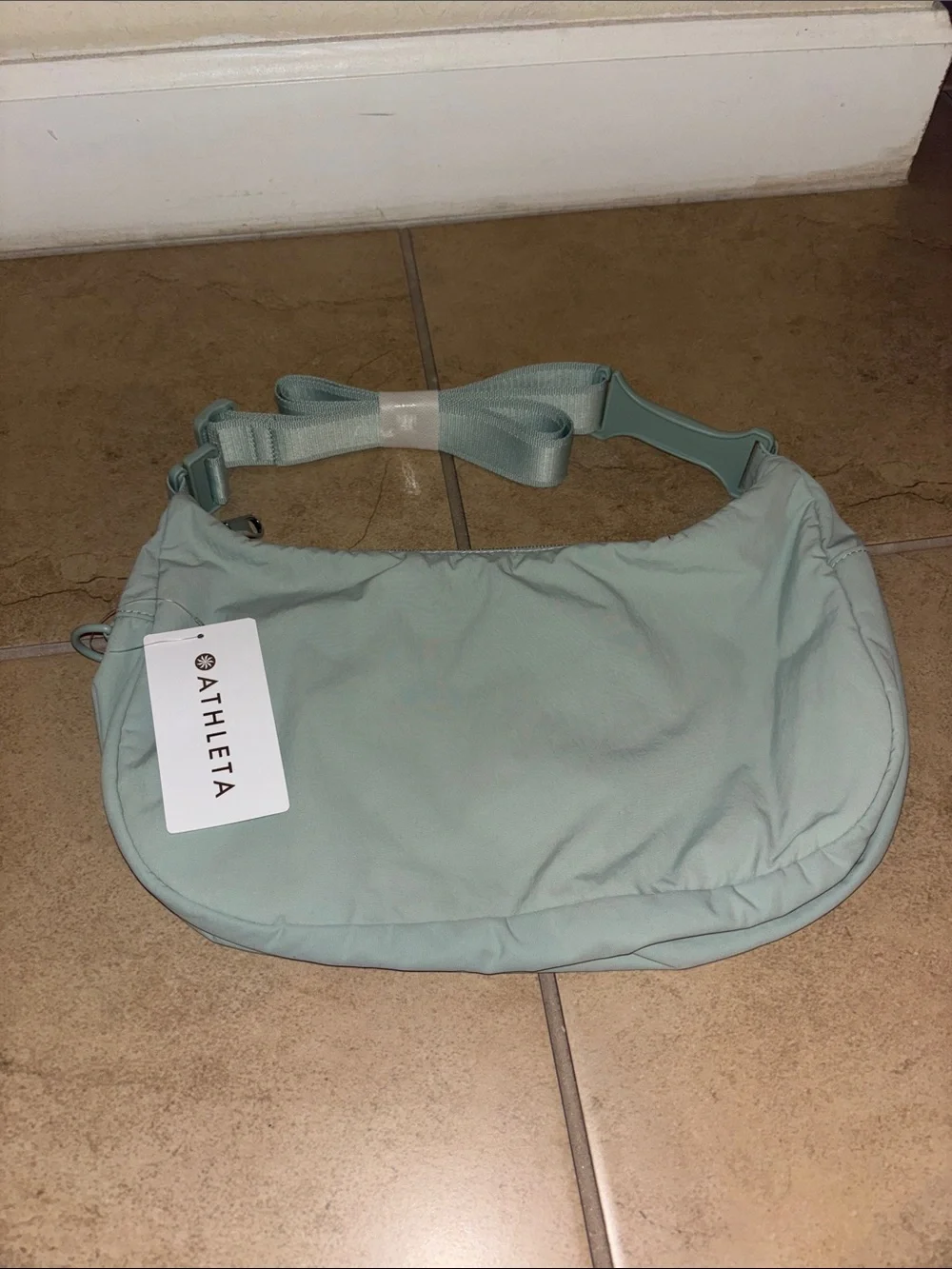 Athleta Light Sage Shoulder Bag with Adjustable Strap - Picture 4 of 4
